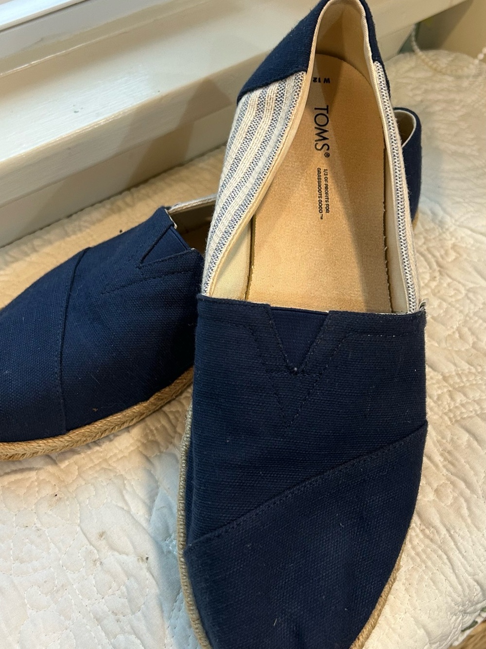 Toms Alpargata Rope Navy